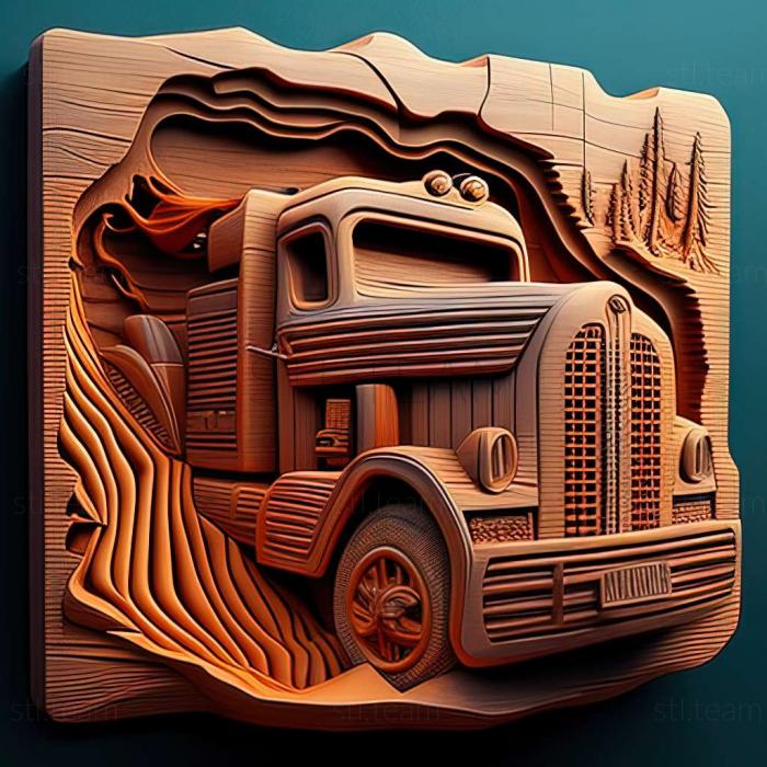 3D модель Гра Hard Truck Apocalypse (STL)
